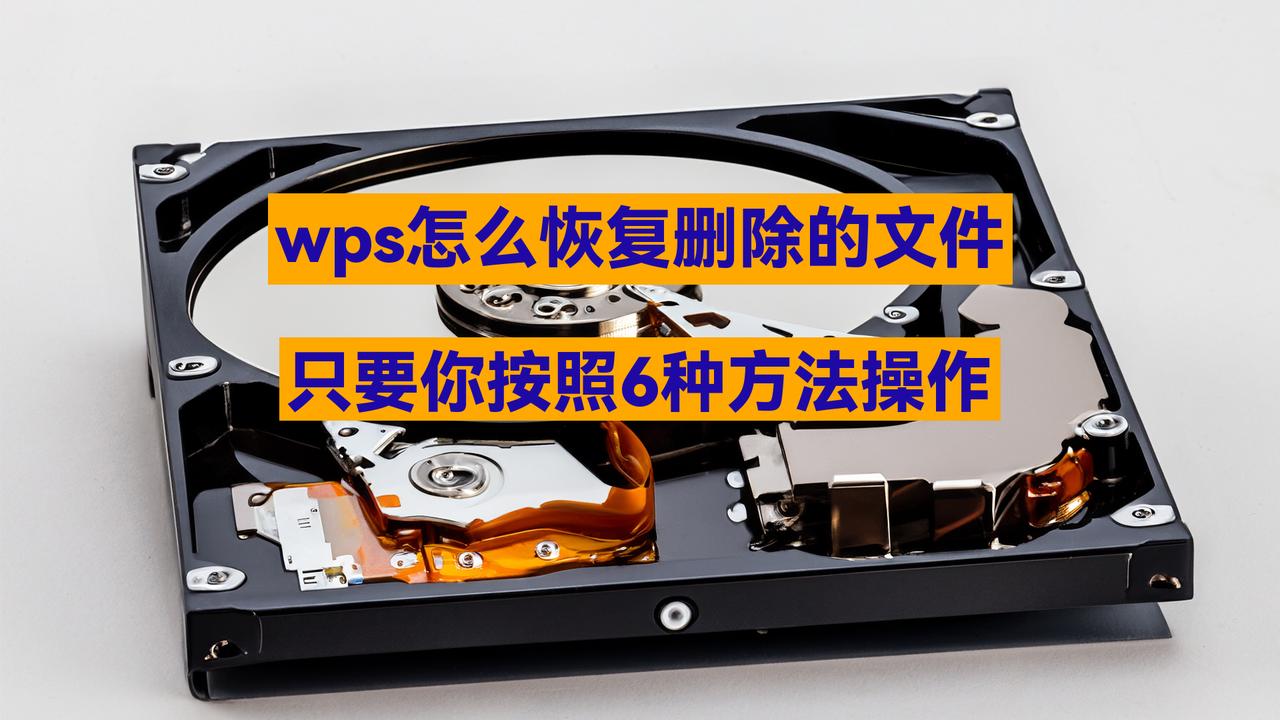 wps怎么恢复删除的文件