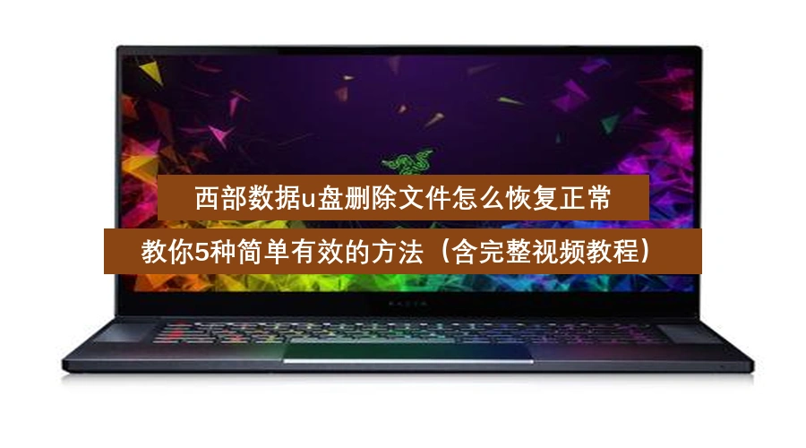 recover-mistakenly-deleted-data-from-wd-flash-drive